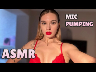 asmr fast aggressive mic pumping spit painting you