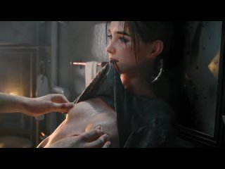 18 year old ellie from last of us lets a stranger cum on her in the toilet